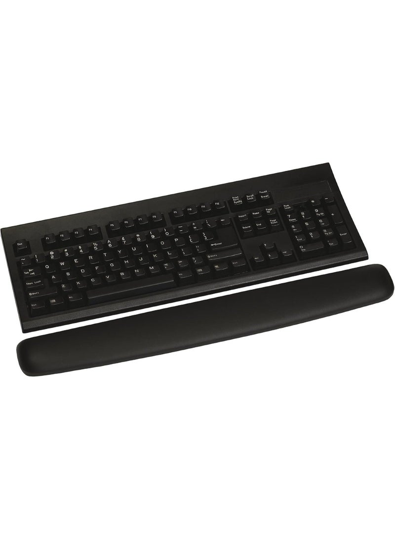 GX Keyboard Wrist Rest medical Pad for Easy Typing Pain Relief Keyboard Wrist Rest Memory Foam Wrist Rest for Office/Gaming/Computer/Laptop/Mouse Wrist Rest Pad Support Gaming (Black), - Image 1